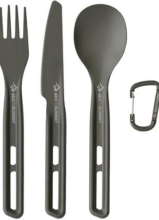 Набор столовых приборов sea to summit frontier ul cutlery set ложка+вилка+нож