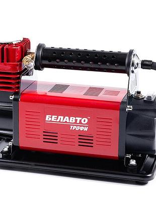 Компрессор автомобильный белавто трофи 600вт однопоршневой для легковых автомобилей насос для шин ve-33
