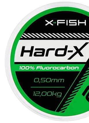 Флюорокарбон x-fish hard-x 20m (clear) 0.50mm 12.00kg