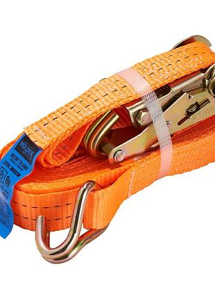 Стяжний ремінь molder ma20208 2т 8м стрічковий для транспортування вантажів фіксація еластичний ремінь dm-11