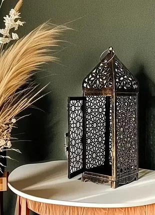 Декоративный подсвечник 9,5×9,5×25 см