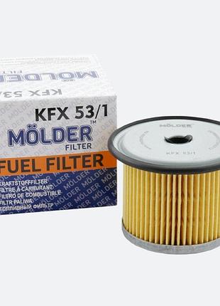 Фильтр топливный molder filter kfx 53/1 wf8021 kx63/1 p716 для автомобилей очиститель топлива для двигат dm-11
