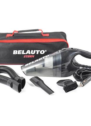 Пылесос автомобильный белавто шторм от прикуривателя 110 вт ручной пылесос для машины сухая и влажная уб ve-33