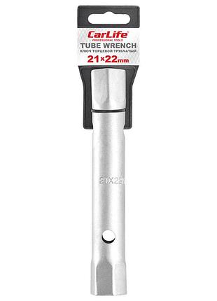 Ключ торцевой трубчатый carlife 21х22мм для автомобиля монтажный инструмент для гаечных соединений ключ ve-33
