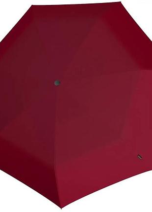 Зонт knirps t.020 small manual uv protection. dark red