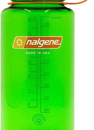 Бутылка nalgene wide mouth sustain water bottle 1l mellon ball