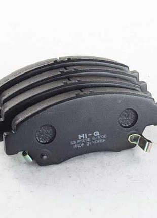 Тормозные колодки дисковые honda civic, crx, jazz, stream 1.4i-dsi-1.7i 16v 92.04 - передняя (пр-во sangsin)