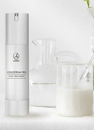 Відновлюючий крем для обличчя з молозивом colostrum pro face treatmenn lambre