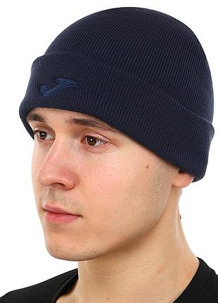 Шапка зимняя мужская 400360-331-sr темно-синий (06590018), joma