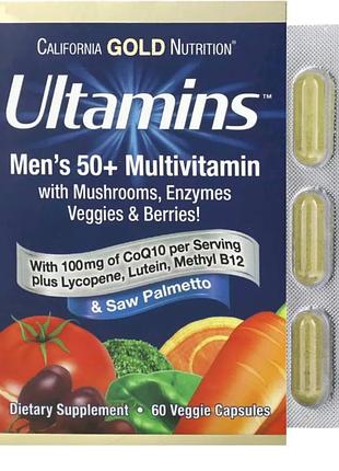 Ultamins, мультивитаминный комплекс для мужчин 50+