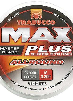 Леска trabucco max plus allround 150m 0.25mm 5.80kg