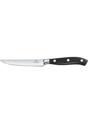 Нож кухонный victorinox grand maitre steak 7.7203.12g black