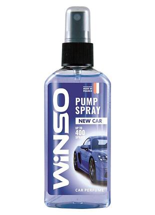 Ароматизатор winso pump spray new car 75мл для автомобіля освіжувач повітря з розпилювачем для нової маш ve-33