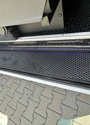 Полиуретановые коврики eva черные 3шт для mercedes sprinter w907 w910 2018- защита порогов автомобиля ve-33