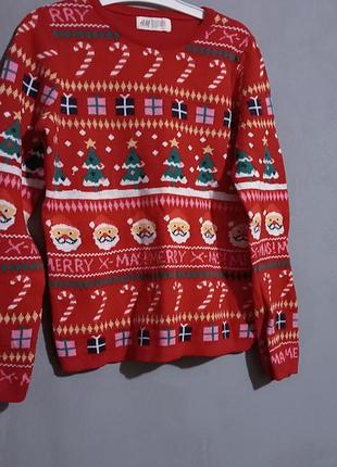 Кофта новогодняя свитер