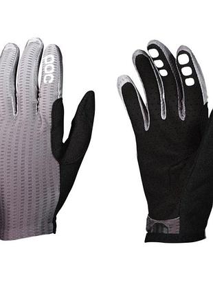 Велоперчатки poc savant mtb glove для горных велосипедов для женщин, xl, черный-серый