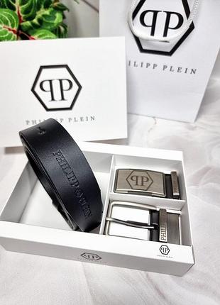 Ремінь пояс чоловічий шкіра шкіряний + упакування / ремень мужской кожа кожаный / набор подарочный ремень