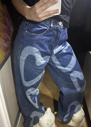 Джинси сині shein
