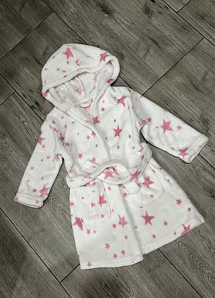 Мʼякий та теплий халат 3-4 роки , 104 см