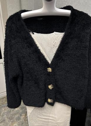 Кофта кардиган травка