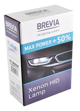 Ксенонова лампа brevia h1 6000k 35w p14.5s для автомобілів заміна галогенових ламп освітлювальний пристр ve-33