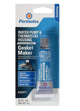 Прокладка-герметик permatex 3214 для водяных насосов и термостатов силиконовая герметизация для автомоби ve-33