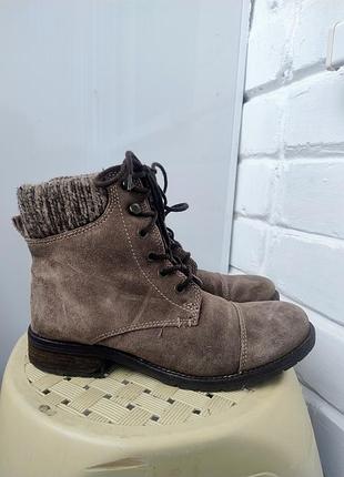 Замшевые ботинки landrover