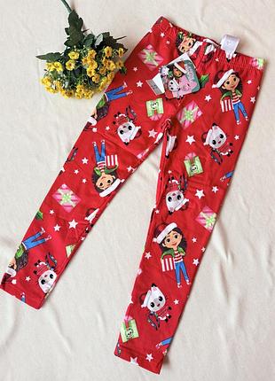 Новорічні лосини для дівчинки 6-7 років