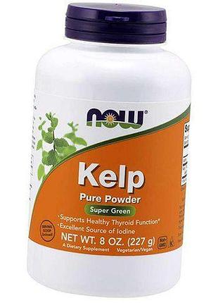 Йод з органічних водоростей, kelp powder, now foods 227г (36128408)