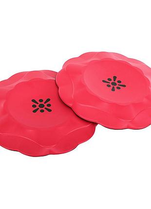 Подставка под колено и локоть для йоги yoga pads lb7032 красный (56676018), bloom