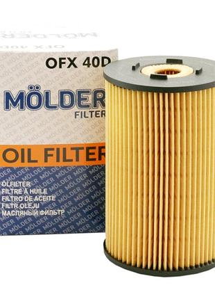 Фільтр масляний molder ofx 40d для автомобілів wl7036 ox150deco hu9324x очищення оливи захист двигуна ve-33
