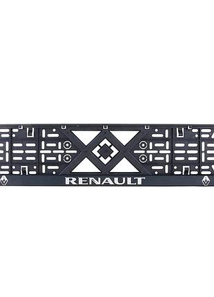 Рамка bi-plast номерная renault 3926 30 00 10 крепление для номерного знака автомобиля универсальная рам ve-33