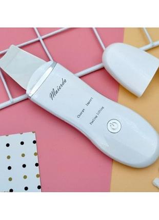 Ультразвуковой скрабер для чистки лица maierda a-188 аппарат для пилинга и микромассажа кожи лица и тела dm-11