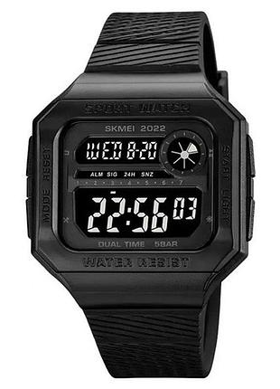 Годинник наручний 2022bkbk skmei, black-black, 10288