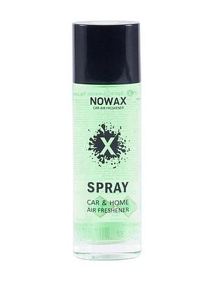 Ароматизатор nowax x spray lemon tea 50ml освежитель воздуха для автомобиля и дома устранение запахов dm-11
