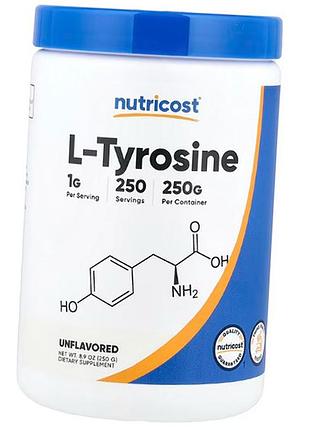 Тирозин у порошку, l-tyrosine powder, nutricost 250г без смаку (27647031)