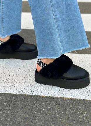 Женские угги шлепанцы натуральные