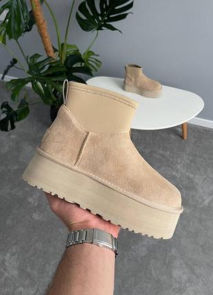 Ugg classic mini dipper sand