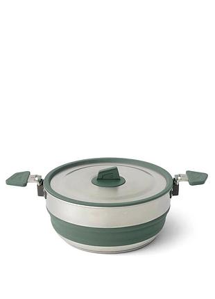 Кастрюля складная sea to summit detour stainless steel collapsible pot 3 l для походов