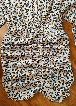 Леопардова сукня-сорочка 5