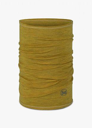 Шарф-труба buff merino lightweight, multistripes maiz из шерсти мериноса