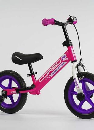 Детский велобег "corso" 12" (74822)