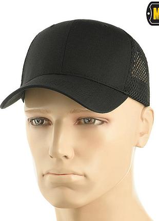 M-tac бейсболка з сіткою flex ріп-стоп black