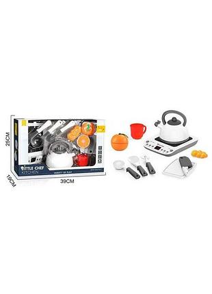 Плитка з посудкою bc 9003 (16/2) 10 елементів, підсвічування, звуки, продукти на липучках, у коробці