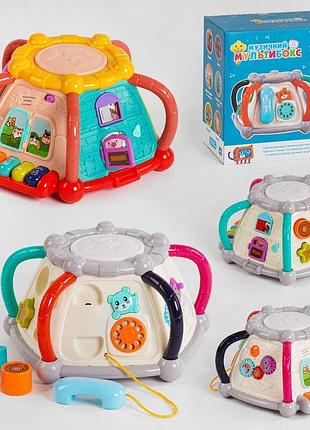 Музыкальный мультибокс "tk group" 2 цвета (96338) укр.