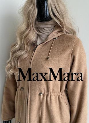 Max mara пальто куртка парка на 2 сторони вовна кемел