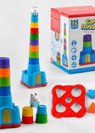 Пирамидка сортер "tk group" (68318)