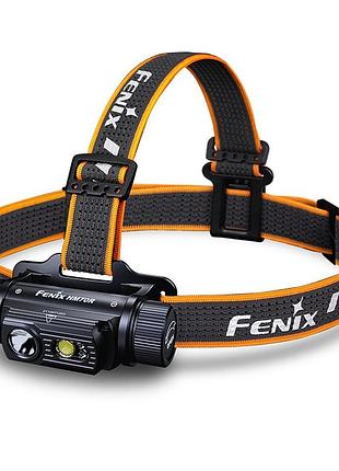 Налобный фонарь fenix hm70r 1600лм для активного отдыха светодиодный с usb type-c влагостойкий ip68 ve-33