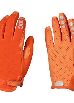 Перчатки велосипедные poc resistance enduro adj glove для мужчин, xl, оранжевый