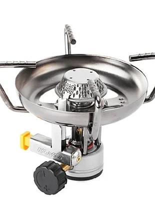 Газовая туристическая горелка kovea scorpion легкая компактная горелка для походов и рыбалки с пьезоподж ve-33